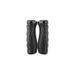 Lot de 1 paire de housses de poignée antidérapantes et amortissantes noires de 22mm